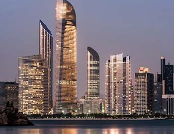 abu-dhabi-seascape-with-skyscrapers